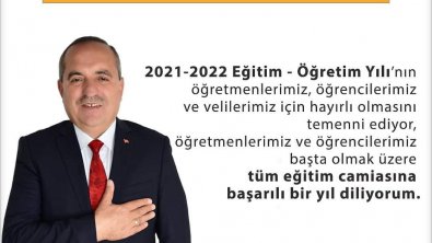 Belediye Başkanımız Sayın Hasan Hüseyin Uzun 2021 - 2022 Eğitim - Öğretim Yılı'nın Başlaması Münasebetiyle Bir Mesaj Yayınladı