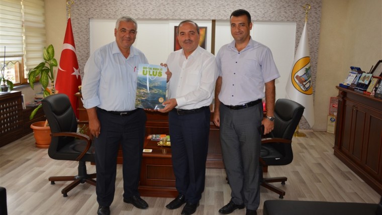 Karayolları Bakım Baş Mühendisi Mustafa DİNÇ in belediyemizi ziyareti