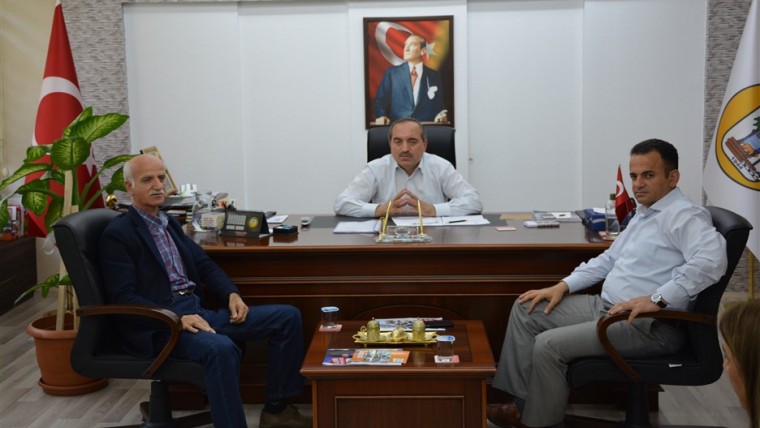 İller Bankası Bölge Müdürü Sn. Ensar AKTAŞ Belediyemizi ziyaret etti