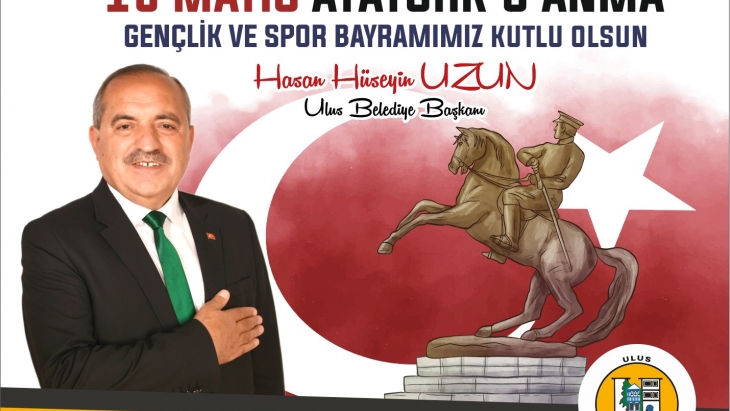 Başkanımızın “19 Mayıs Atatürk’ü Anma, Gençlik ve Spor Bayramı”  mesajı