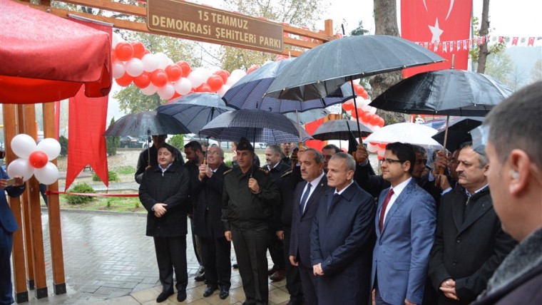 15 Temmuz Demokrasi Şehitleri parkımızın açılışını gerçekleştirdik
