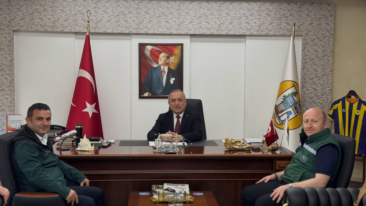 Devlet Su İşleri Genel Müdürlüğü Heyetinden Belediyemize Ziyaret