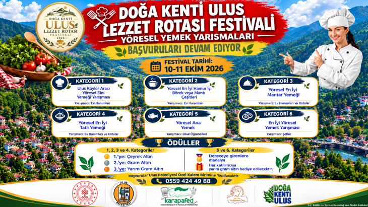 DOĞA KENTİ ULUS LEZZET ROTASI FESTİVALİ