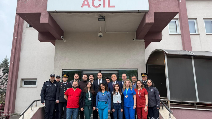 İlçe Devlet Hastanesi Bayram Ziyaretii