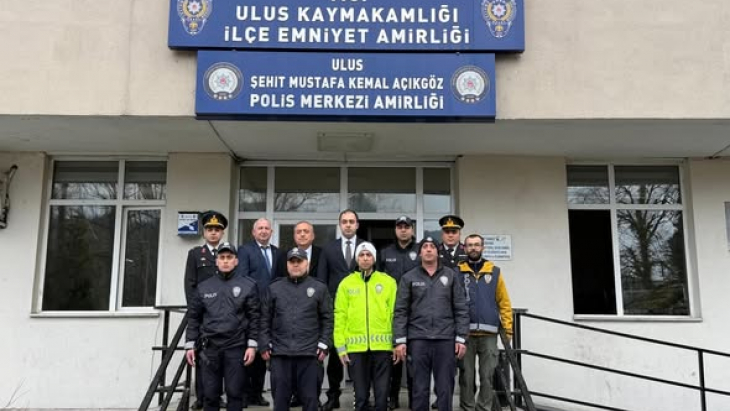 İlçe Emniyet Amirliği Bayram Ziyaretii