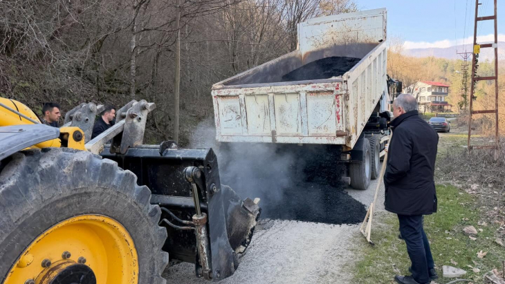 Süleymanderesi Mevkii Yol Bakım, Onarım ve Asfaltlama Çalışmaları