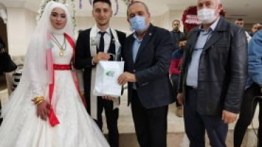 Başkanımız  İlçemiz Esnaflarından Fahri Yılmaz'ın Oğlu Murat'ın Düğün Merasimine Katıldı
