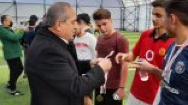 Ulus Meslek Yüksek Okulu Bölümler Arası Futbol Turnuvası Düzenlendi