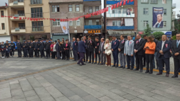 Başkanımız 19 Mayıs Atatürk ü Anma Gençlik ve Spor Bayramı etkinliklerine katıldı