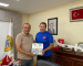 İşitme Engelliler Güreş Teknik Direktörü Mesut ZEHİR Belediyemizi ziyaret etti